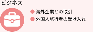 様々な場面で必要とされる国際教養：ビジネス