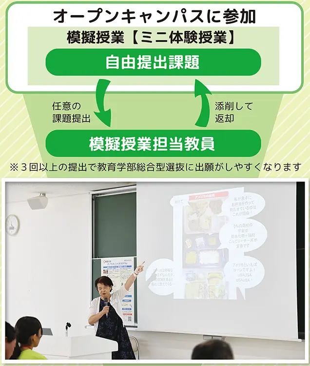 市川洋子教授による模擬授業【ミニ体験授業】2025年9月7日 敬愛大学オープンキャンパスにて